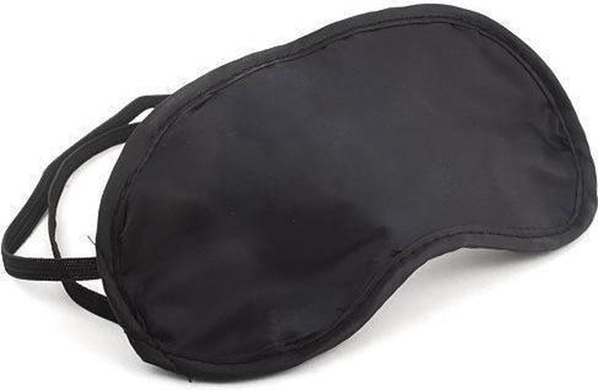 Zwart oogmasker / slaapmasker