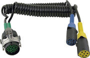 Adapter spiraalkabel 15-polig-2x7-polig.