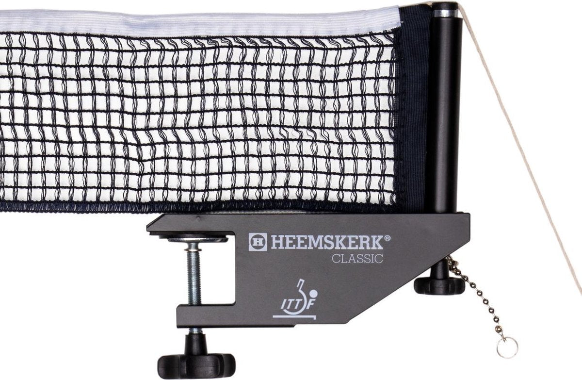 Heemskerk Classic Tafeltennisnet – ITTF – Met schroefbevestiging