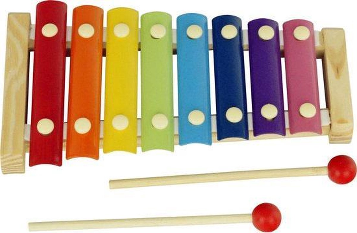 Doodadeals® Xylofoon Speelgoed – Klokkenspel – Metallofoon – Xylofoon Hout – Xylofoon Muziekinstrument – Houten Speelgoed – Xylofoon
