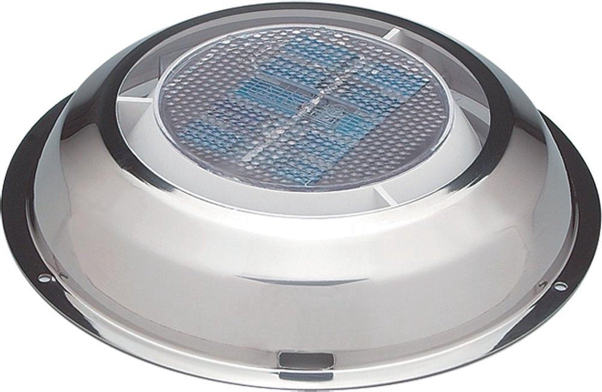Marinco Solar Minivent 1000-White Solar Minivent 1000-Stainless Steel