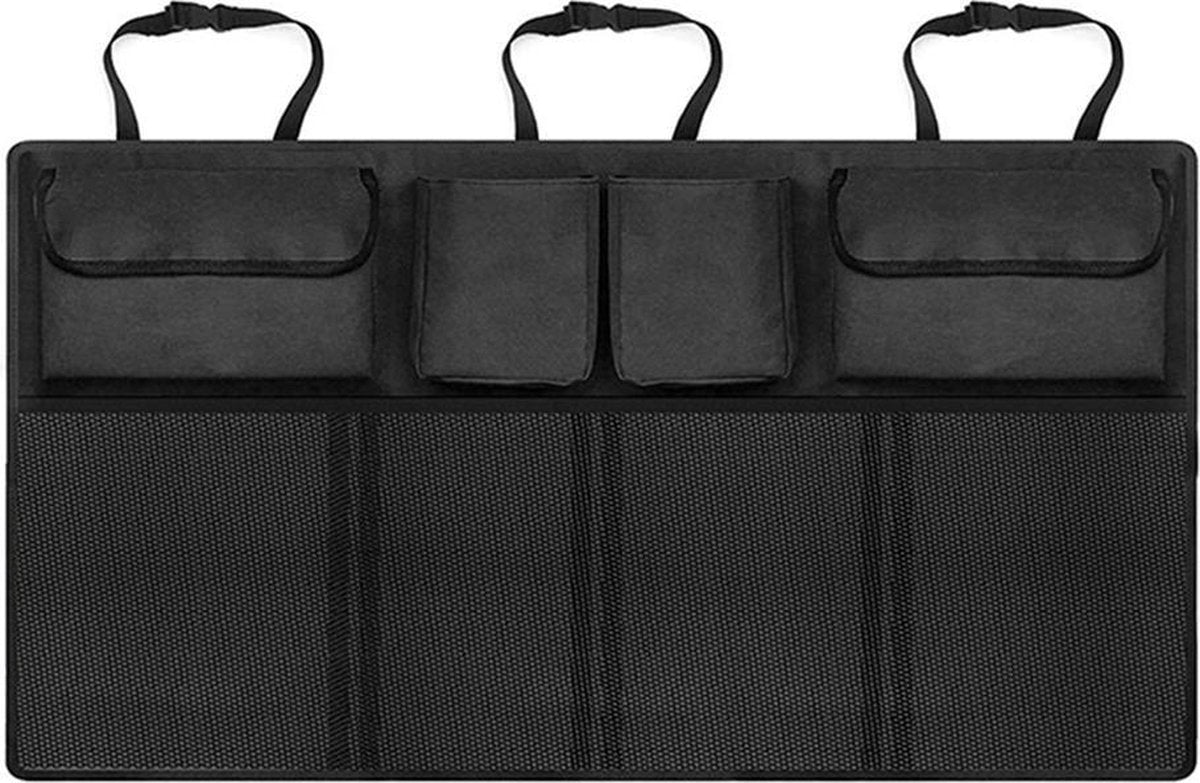 United Entertainment - Autostoel Organiser Dubbel - 90x34 cm - Zwart