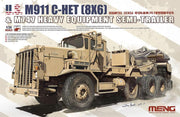 1/35 U.S. M911 C-HET (8x6) & M747 Heavy Equipment Semi-Trailer