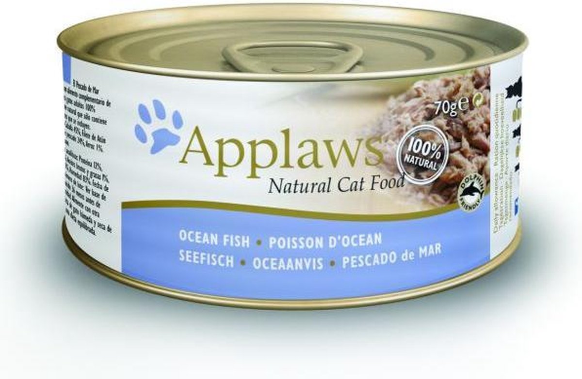 Applaws cat blik adult ocean fish kattenvoer 70 gr