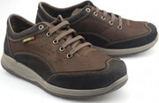 Sano by Mephisto OMEGA rollende heren wandelschoen - zwart bruin - maat 40