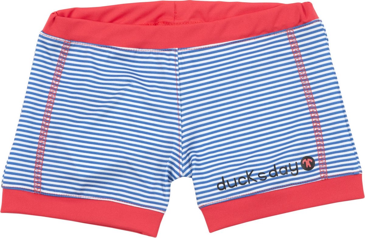 Ducksday UV zwembroekje unisex Blue stripe new - 6 jaar