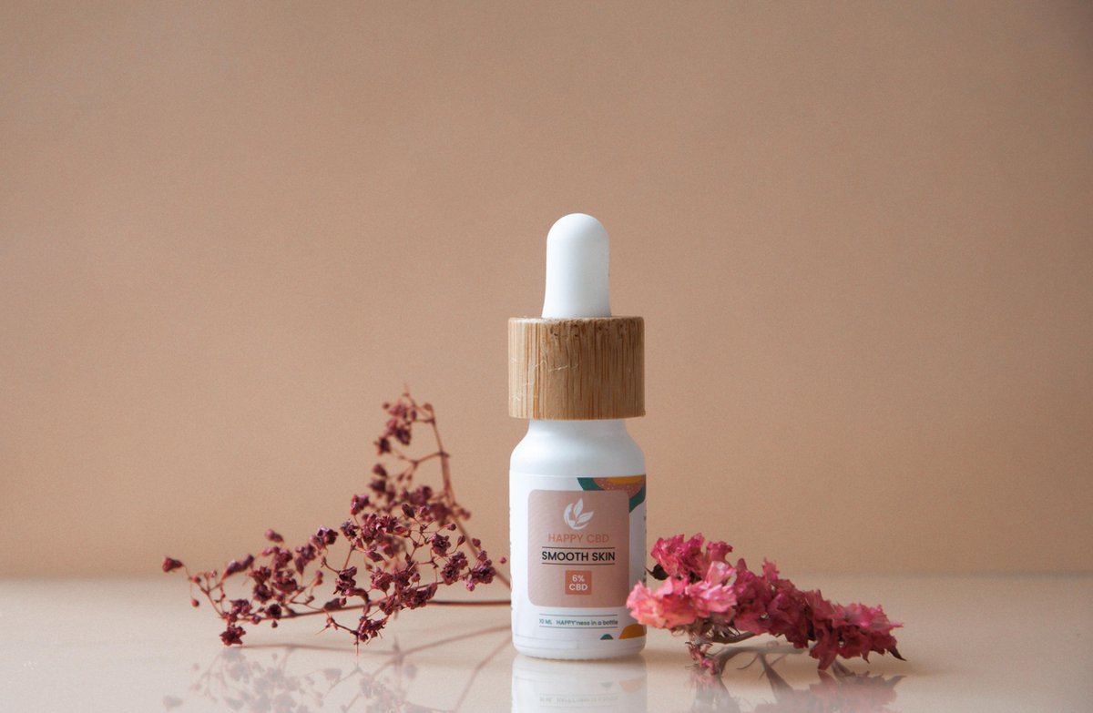 Biologische CBD olie 6% Smooth Skin full spectrum CBD met extra terpenen voor een nog krachtigere en gerichte functie