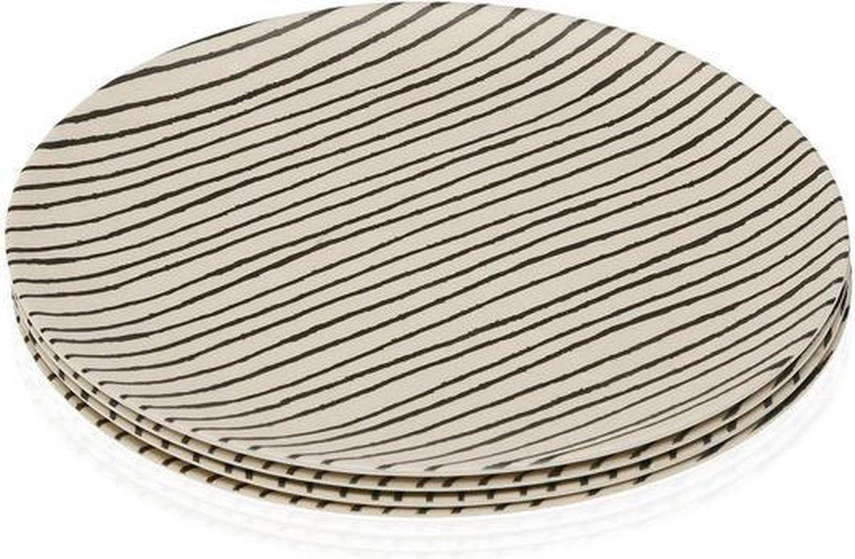 Serviesset Bamboevezel Groot (4 pcs)