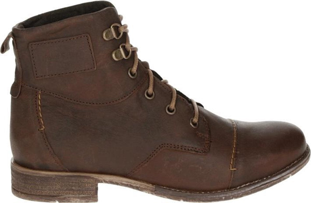 Josef Seibel SIENNA 17 - Volwassenen VeterlaarzenHalf-hoge schoenen - Kleur: Cognac - Maat: 37