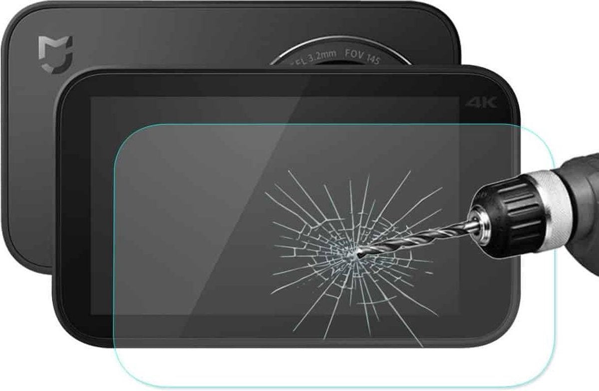 ENKAY Hoed-Prins Xiaomi Mijia Kleine Camera 0.26mm 9 H Hardheid 2.5D Gebogen explosiebestendig Gehard Glas Screen Protector