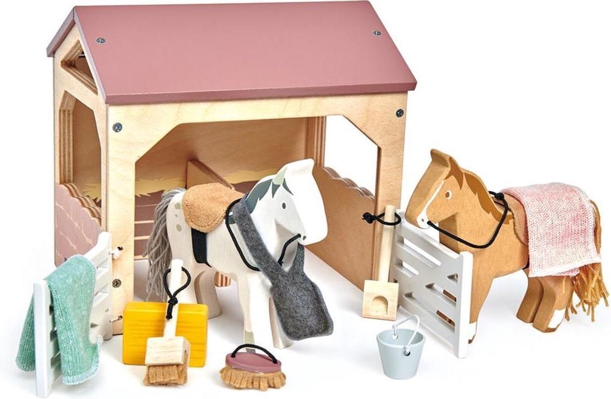 Houten Paardenstal Tender Leaf Toys