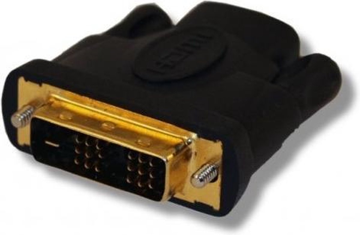 Techly DVI-D - HDMI M/F Zwart