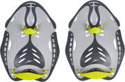 Speedo handpaddels - grijs/licht groen Maat M