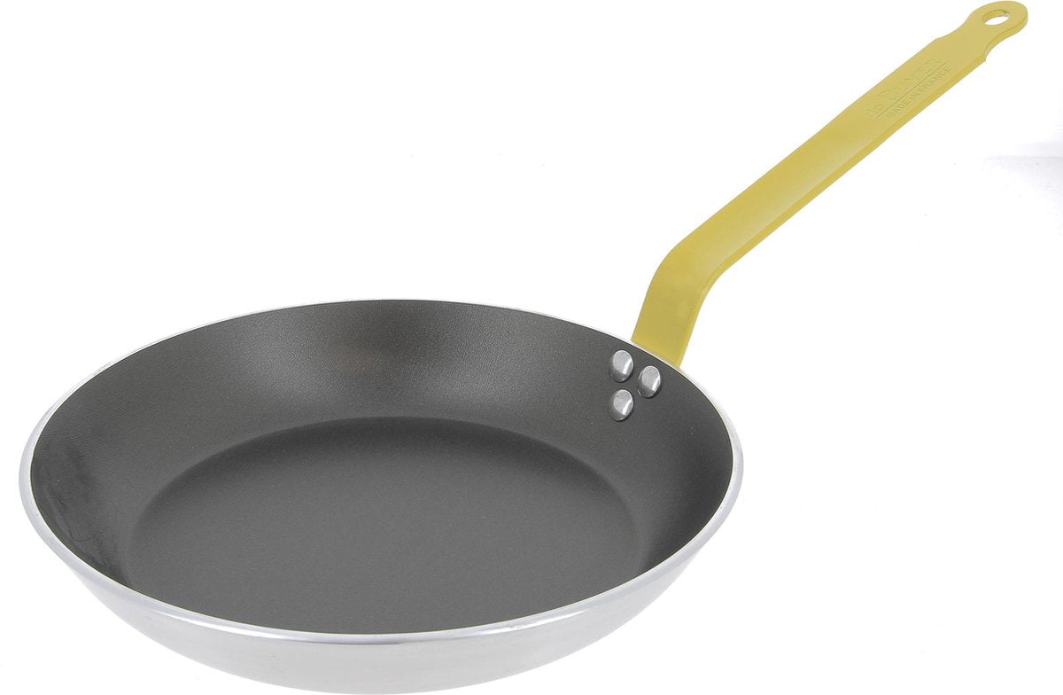 De Buyer Choc HACCP Koekenpan met Geel Handvat - Ø 20cm - Aluminium