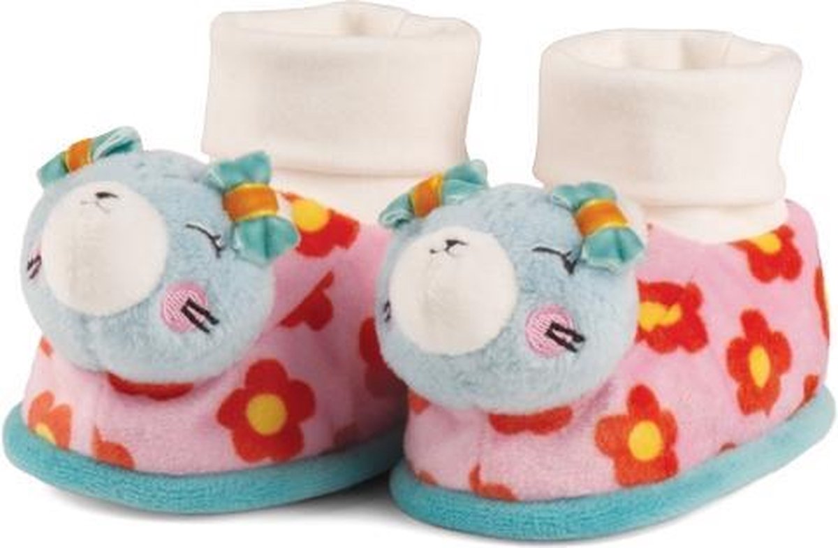 Lemon Ribbon Rammelsloffen Kat Junior Roze/lichtblauw One-size