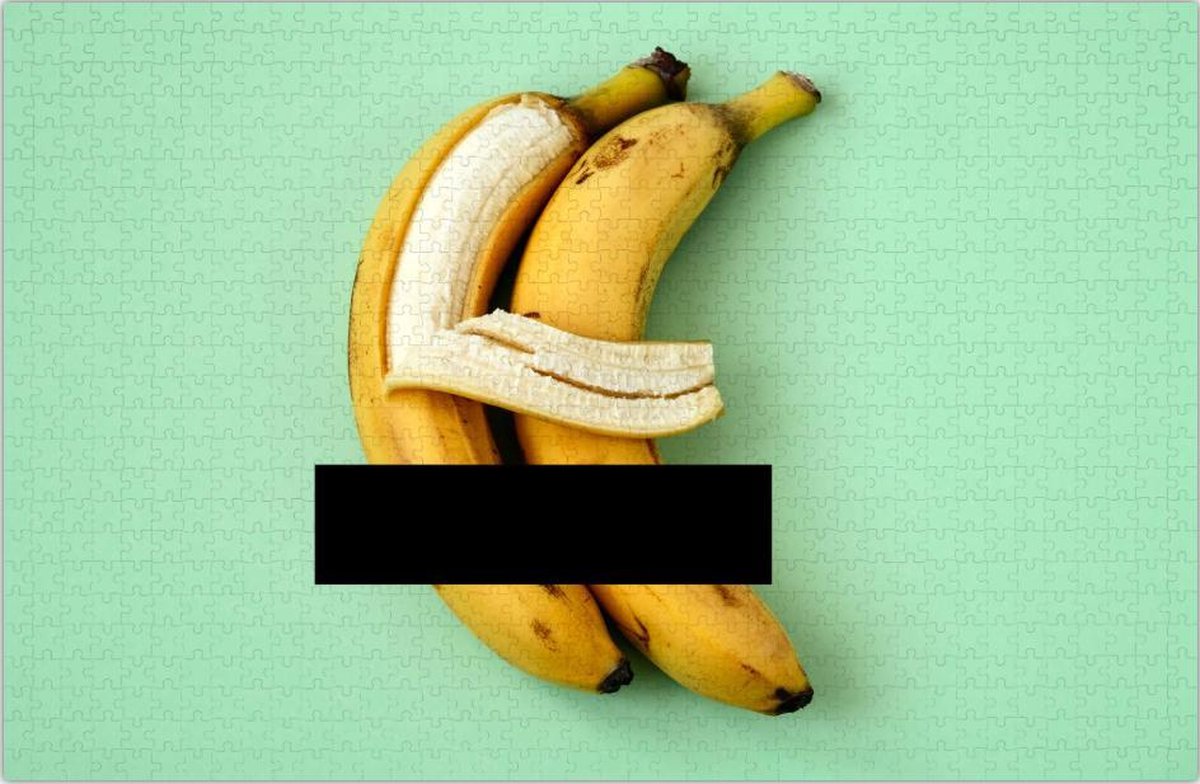 Lepeltje Lepeltje | Banaan | Moeilijke Legpuzzel - Puzzel 1000 stukjes