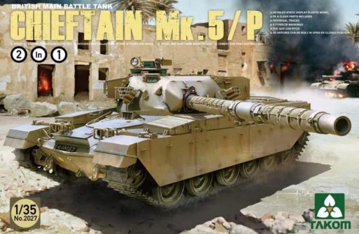 Takom | 2027 | Chieftain Mk.5/5p | 1:35