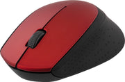 DELTACO MS-462 Draadloze optische muis 1200 DPI - met USB nano ontvanger - Rood