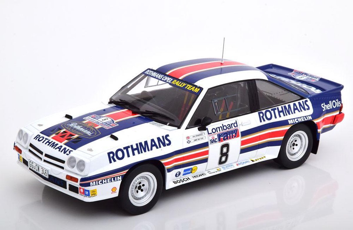 Opel Manta 400 - Jimmy McRae - RAC Rally 1983 - Ixo modelauto 1:18