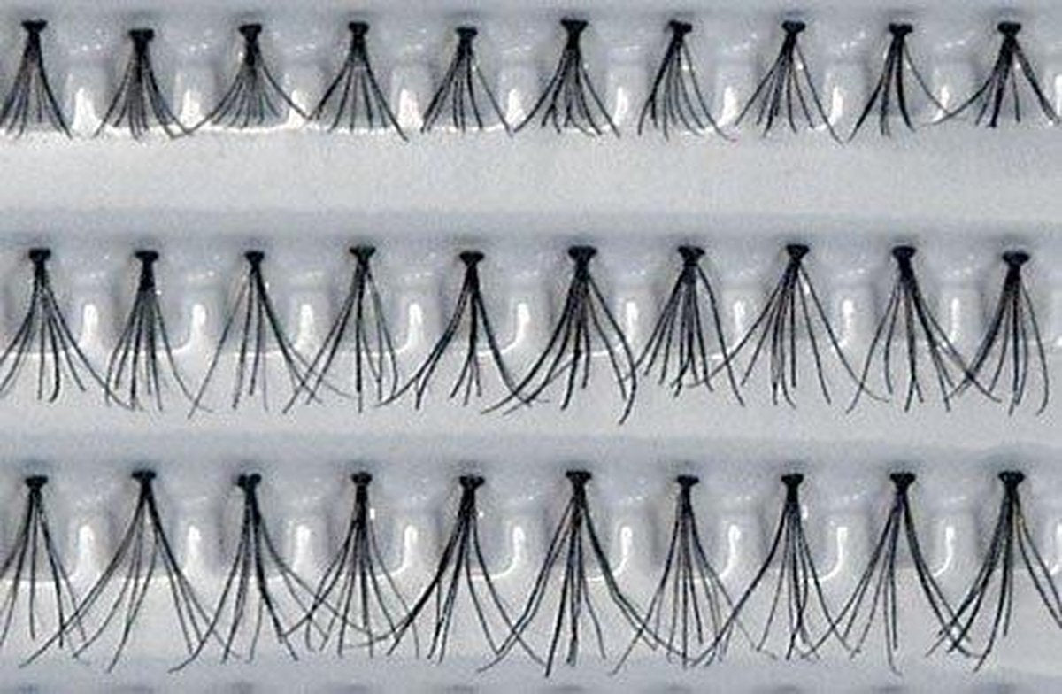 Grimas - Wimperstukjes - 75 stuks - zwart - 513