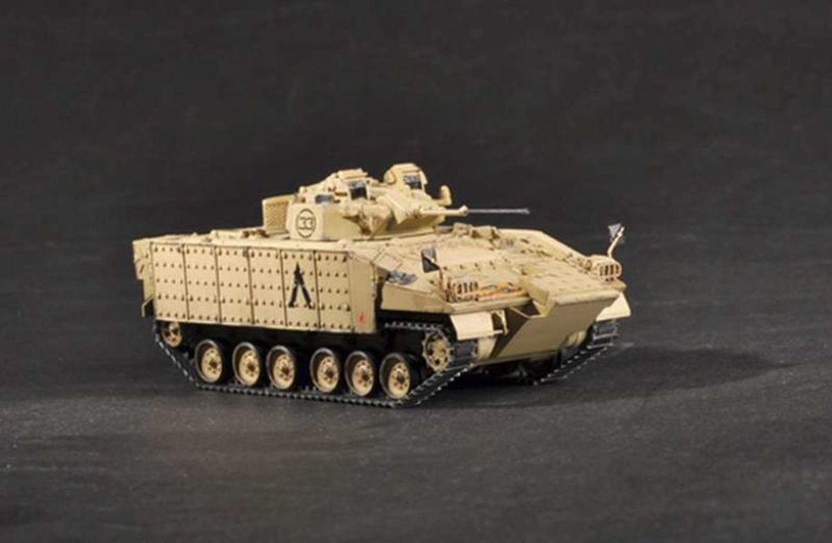 Military British Warrior Tracked Mechanized Combat Vehicle