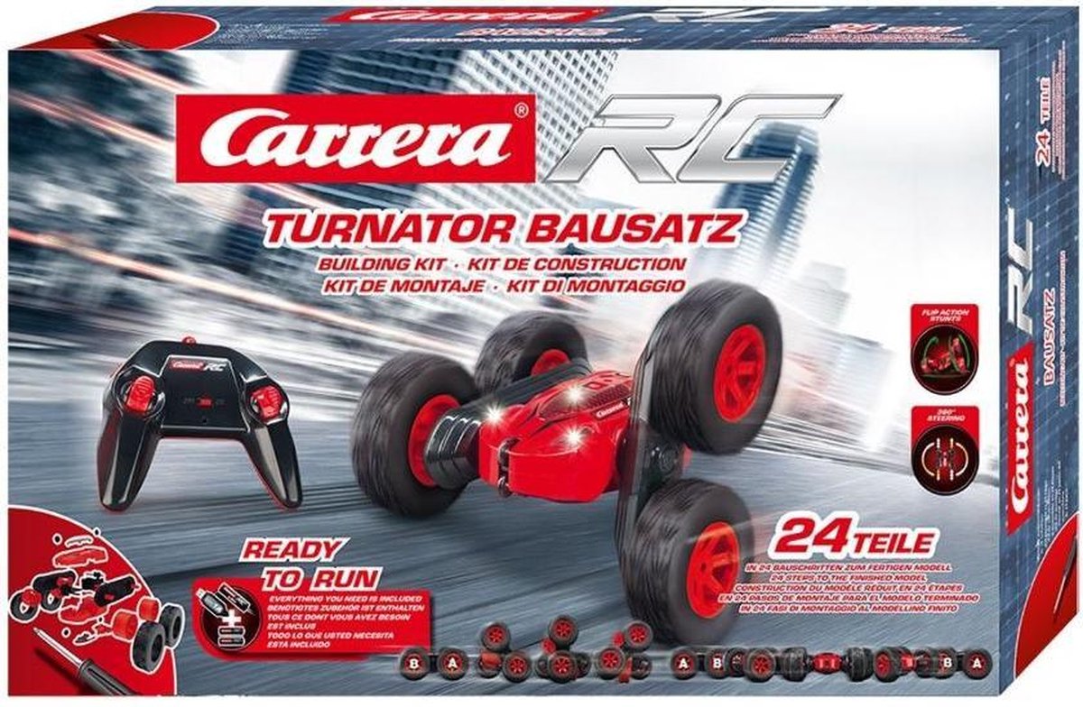 Carrera 370240010 Turnator Bausatz-Kit 1:24 RC modelauto voor beginners