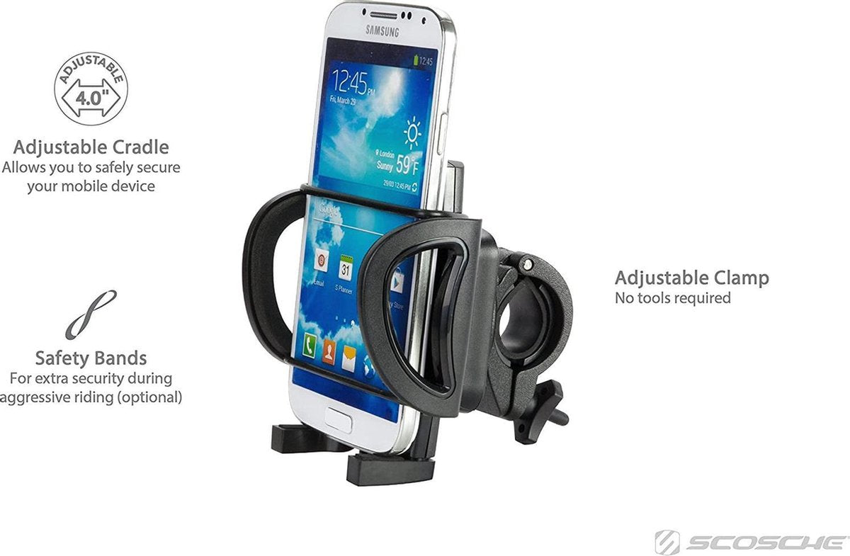 SCOSCHE HFBM01 HANDLEIT Bike Phone Mount