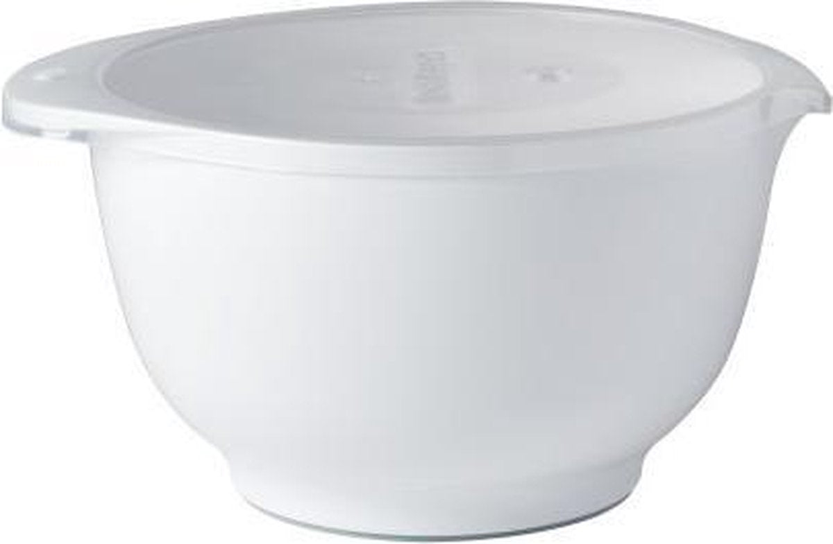 Rosti Margrethe beslagkom set - 3.0 l + deksel - wit