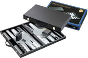 Philos Backgammon Koffer Grijs