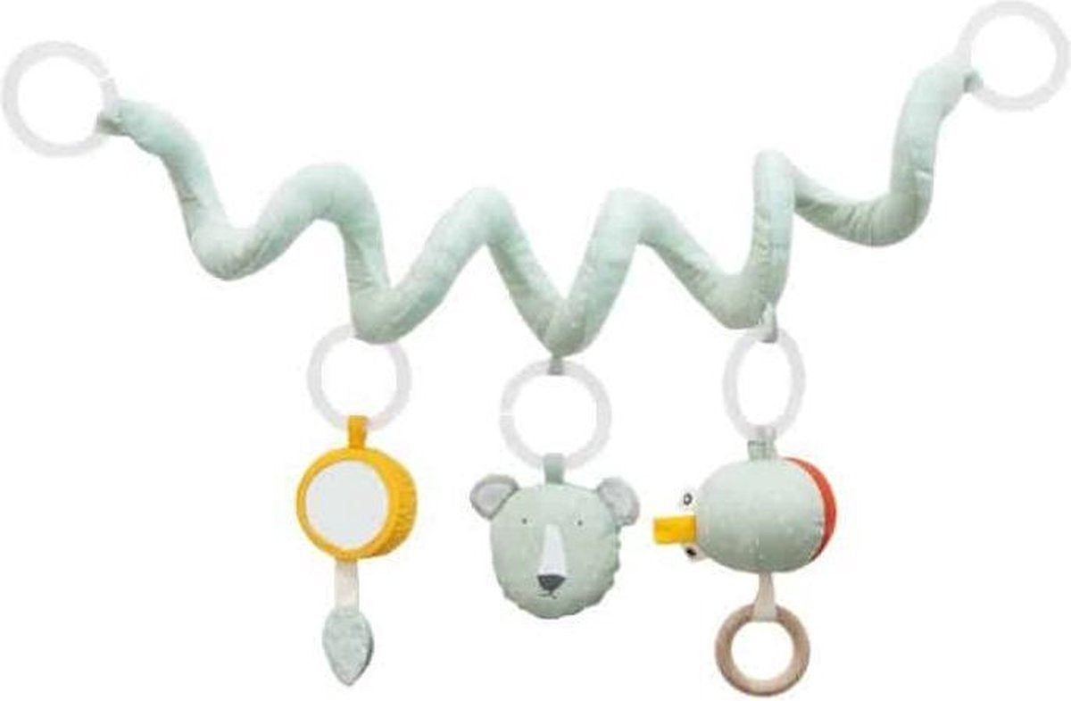 Trixie Activiteitenspiraal Mr. Polar Bear 30 X 16 Cm Canvas Groen