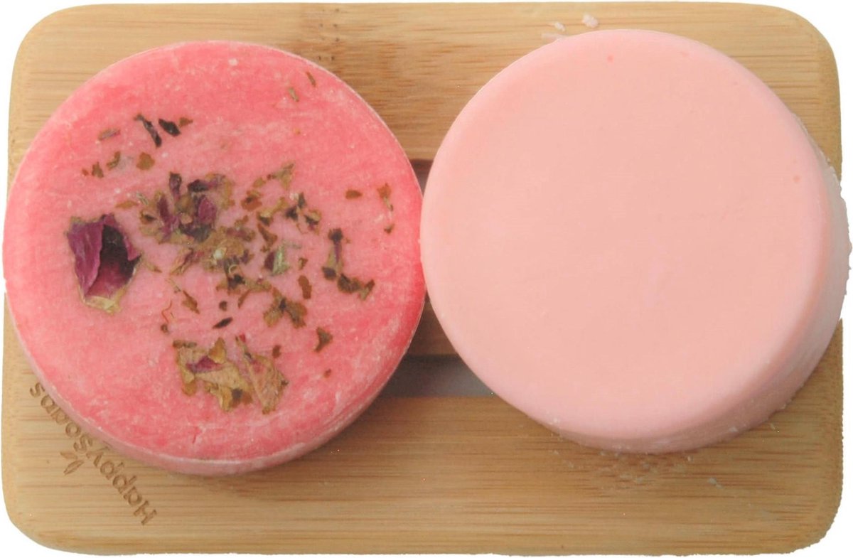 HappySoaps Shampoo en conditioner set | Rose