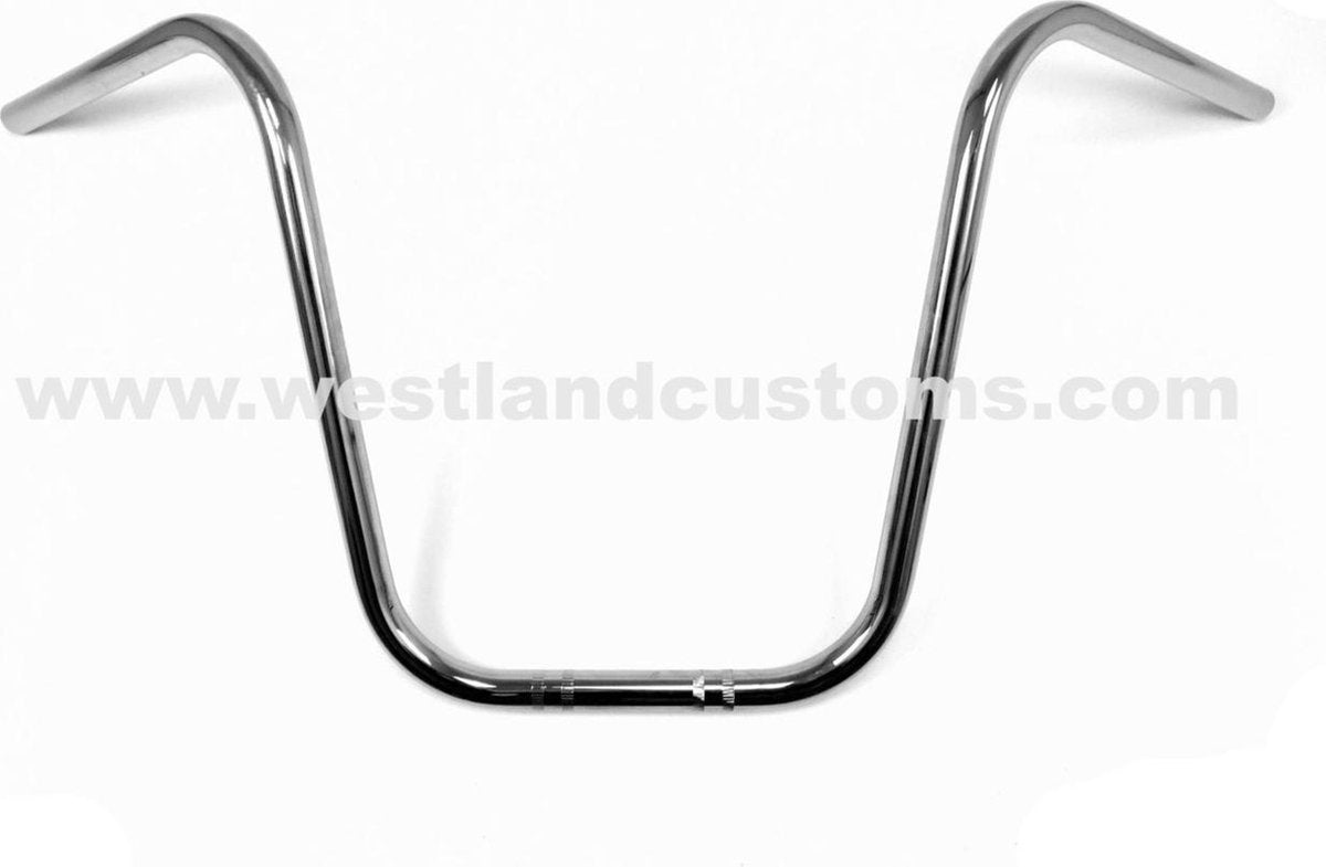 7/8 Inch (22mm) Universeel Stuur Ape Hanger 38cm Chroom