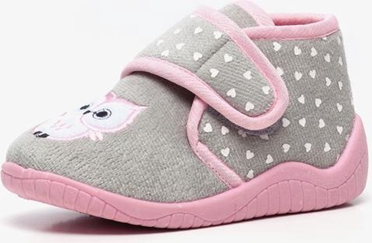 Thu!s kinder pantoffels uil - Roze - Maat 27