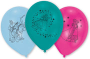 AMSCAN - 6 latex Frozen ballonnen - Decoratie > Ballonnen