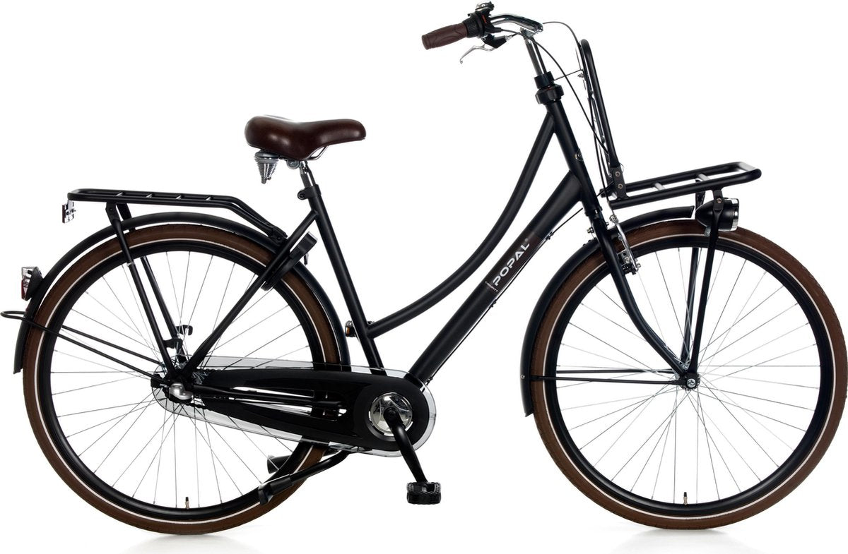 Popal County Roll+ Damesfiets - Transportfiets - 57 cm - Zwart