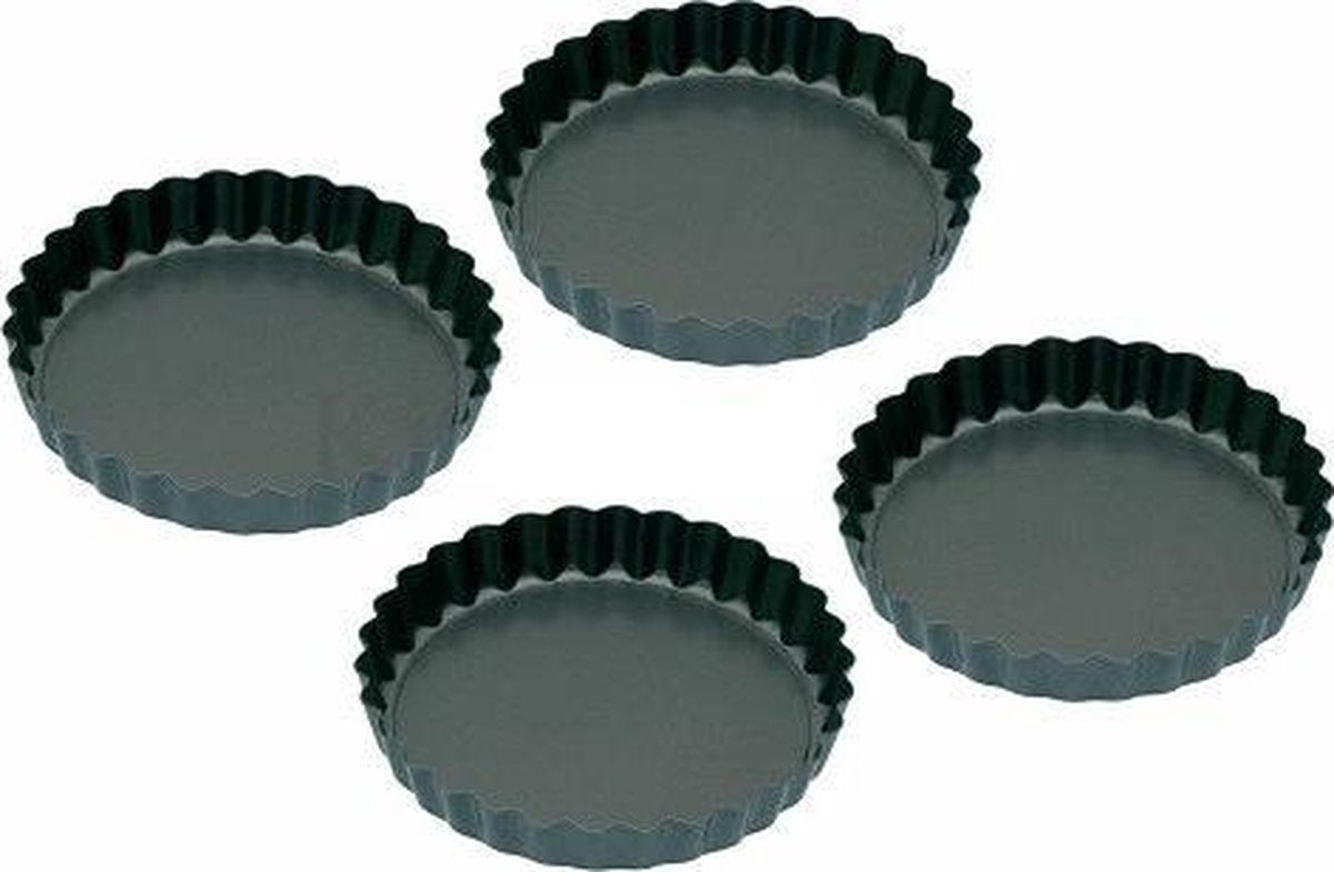 Kitchen Craft Gebaksvormen Rond Ø10cm set/4