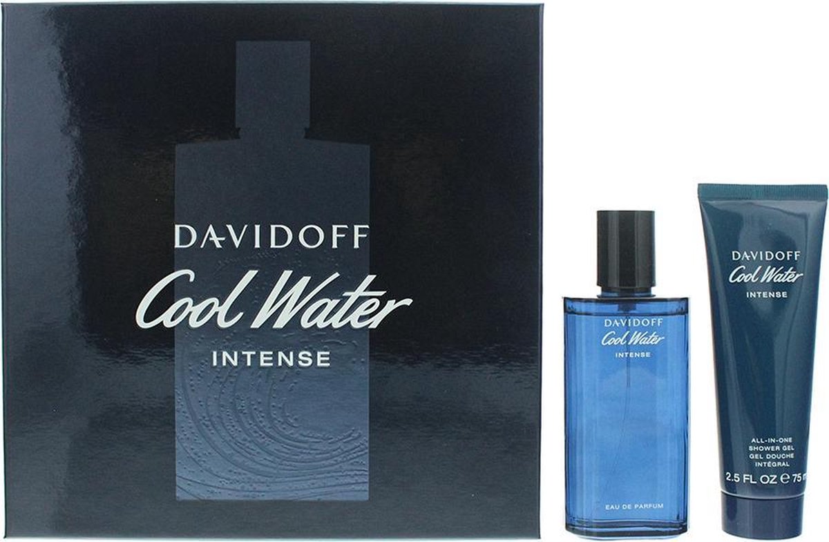 Davidoff Cool Water 2 Piece Gift Set: Eau De Parfum 75ml - Shower Gel 75ml