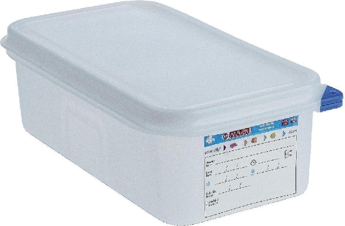 Araven GN1/4 voedseldoos met deksel 2.8ltr