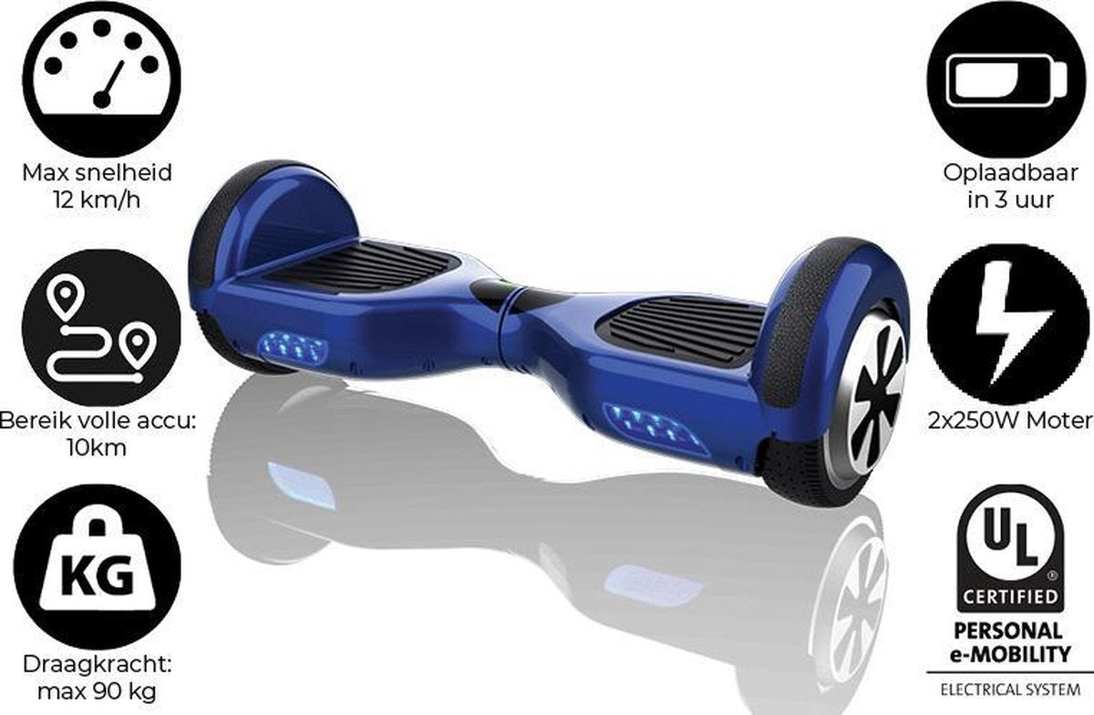 Denver HBO-6620Blue - 6.5" hoverboard - Blauw