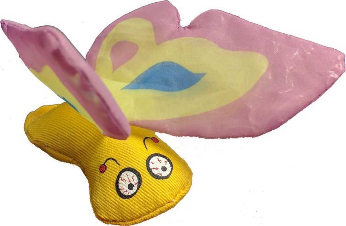 Yeowww Butterfly Paars ( Katten speelgoed-kattenspeeltjes )