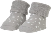 Organic Socks Grey with Dots