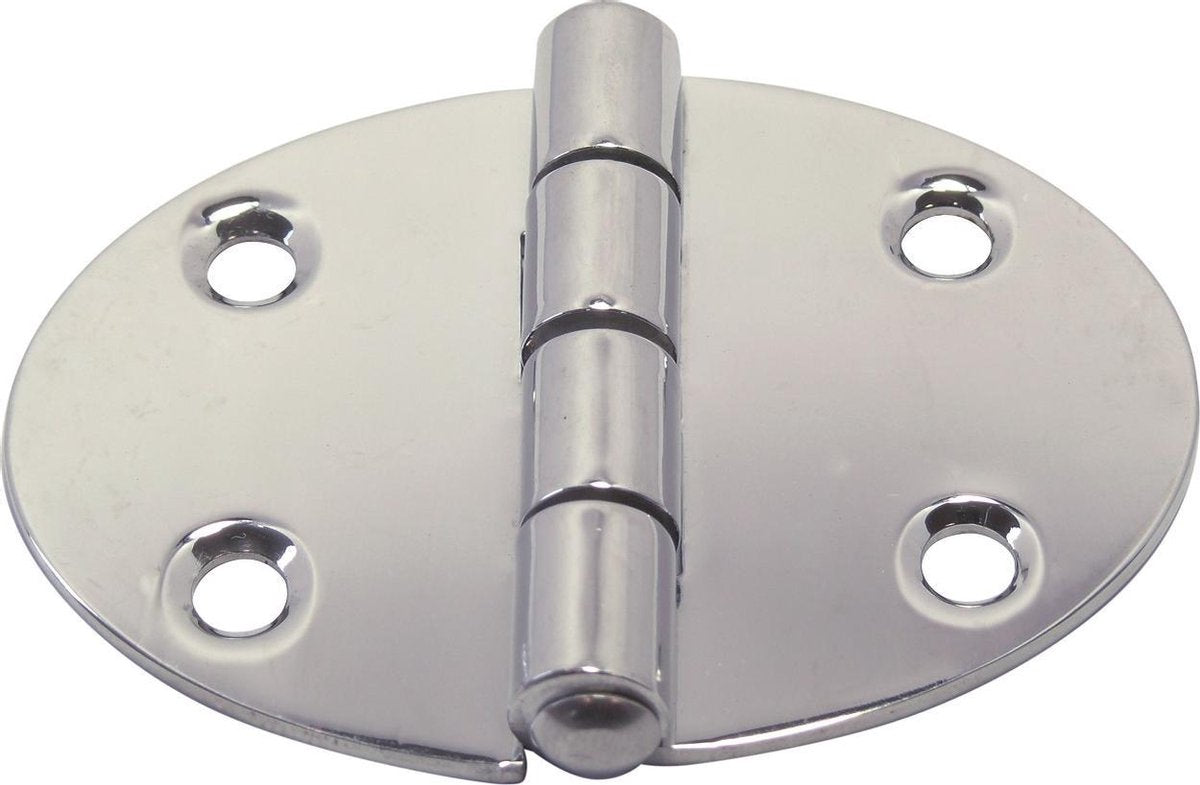 Luikscharnier - 67x48x2 - Rvs 304 - Knoop boven
