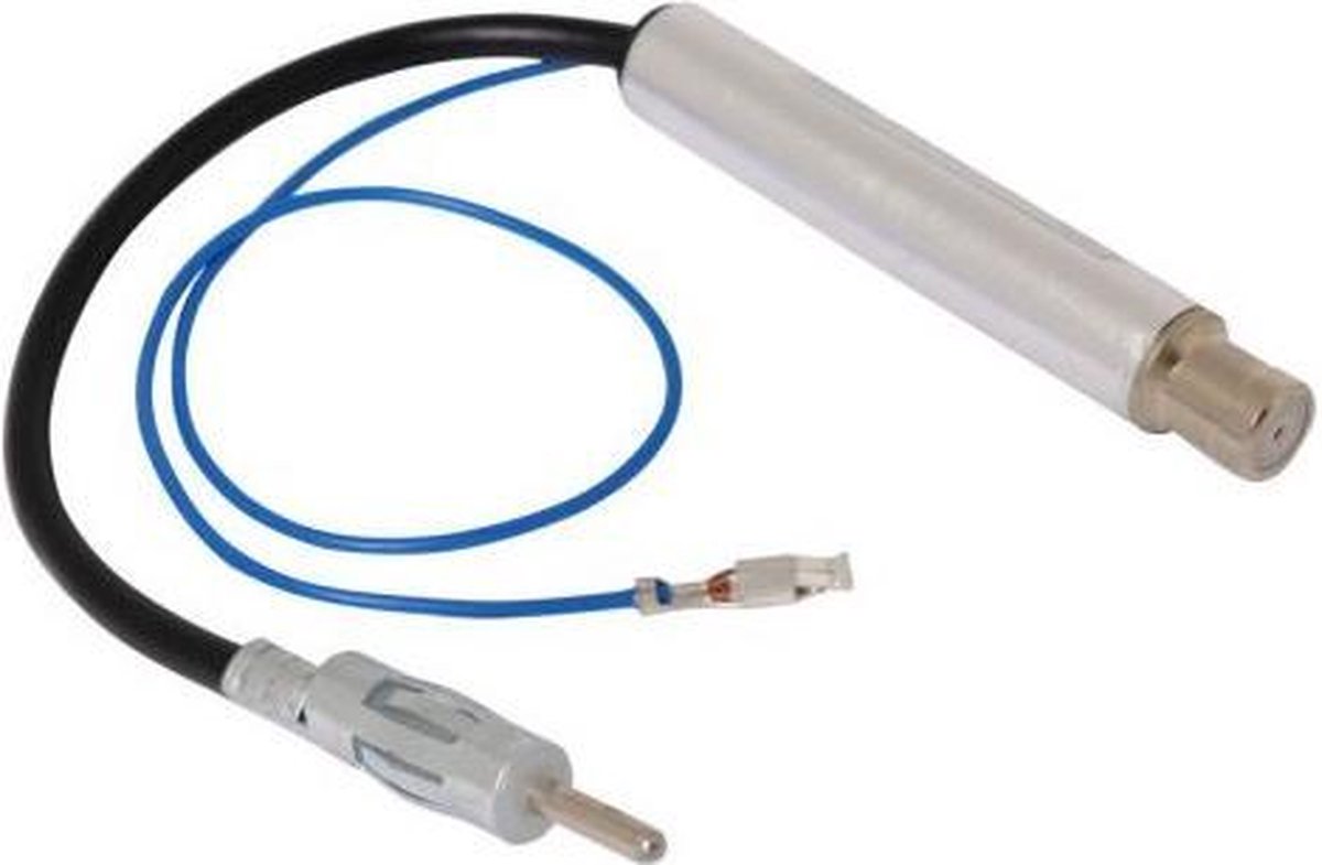 RTA ISO (v) - DIN (m) auto antenne adapter met fantoomvoeding - 0