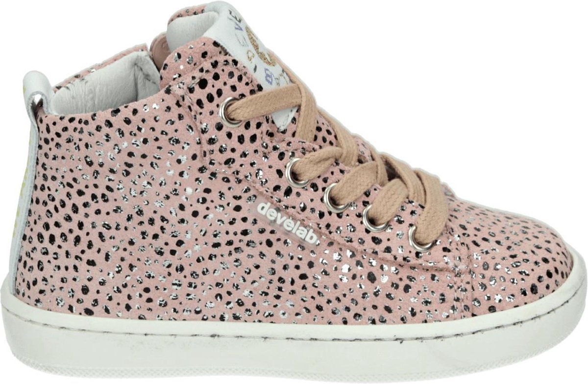 Develab 41286 - Kinderen Half-hoog - Kleur: Roze - Maat: 25