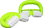 B&P  Cellulite roller - 2 stuks - massage roller  - groen - bad borstel - cellulitis apparaat – lichaams roller – derma roller - douche borstel - trigger point