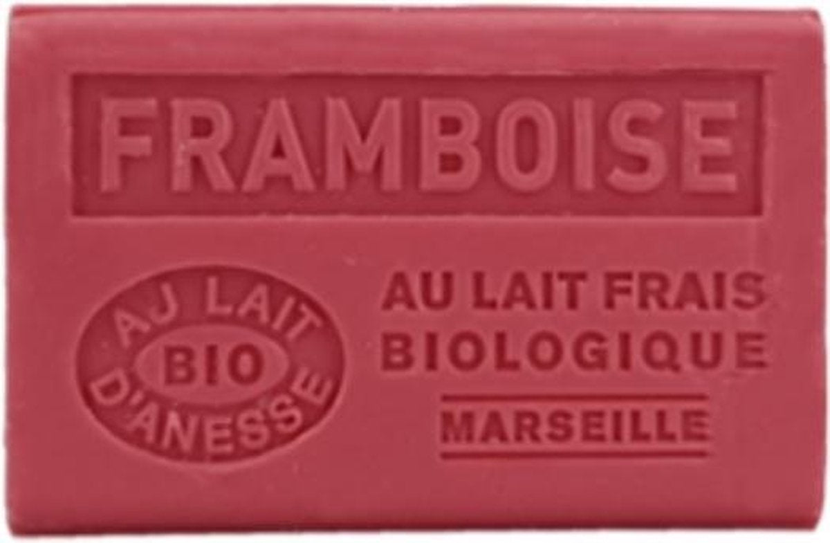 Savon A L'Huile D'Olive 125 gr Framboise