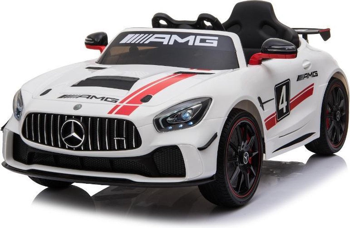 Kindervoertuig - elektrische auto "Mercedes AMG GT4" - Gelicentieerd - 12V4.5AH