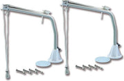 Trem RVS Davits met aluminium Voet