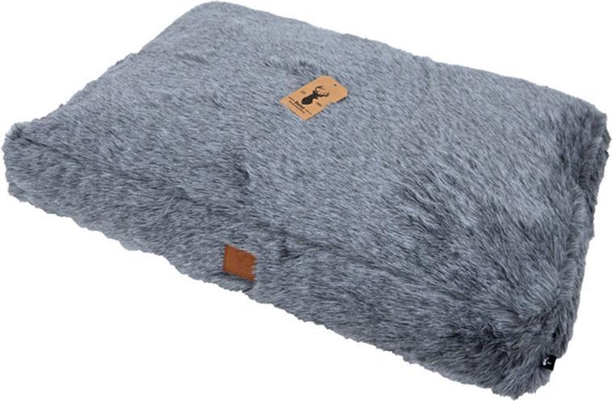 Boony Est 1941 Ligkussen - Badger Grey - 85x60 cm