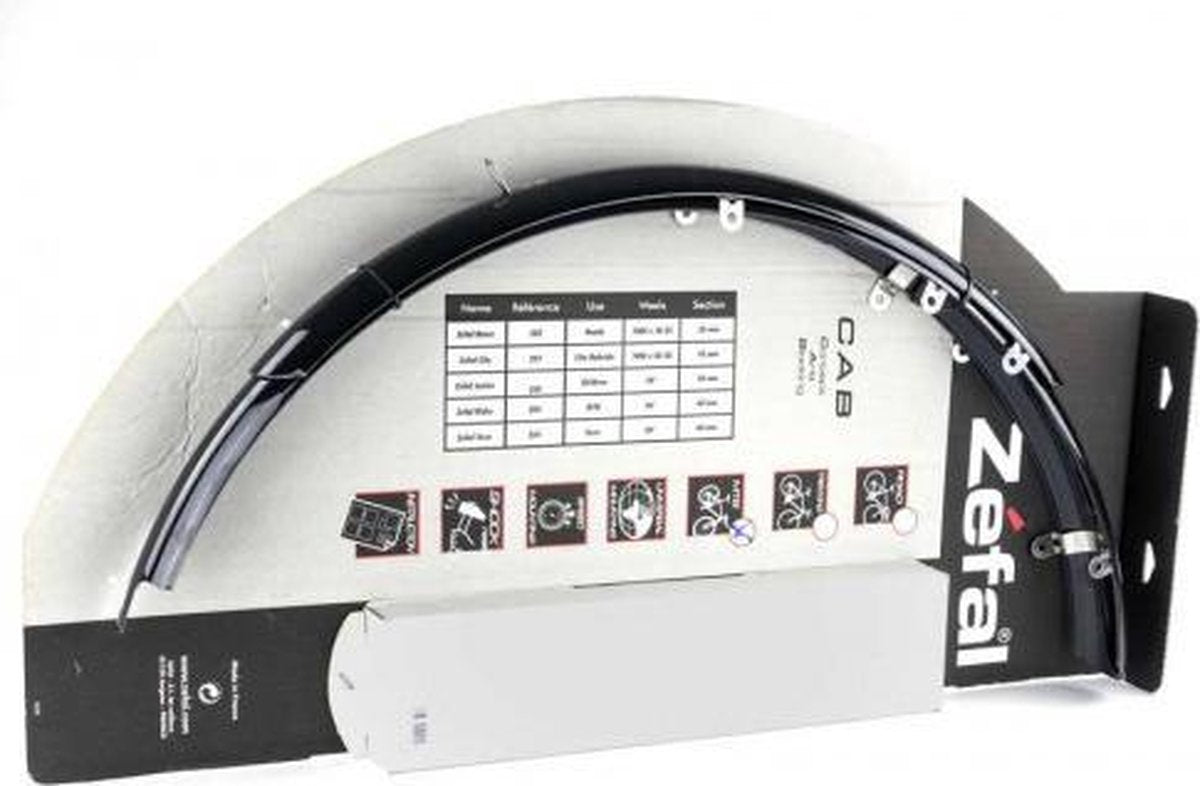 Zefal spatbordset 26 cab ATB PVC zwart